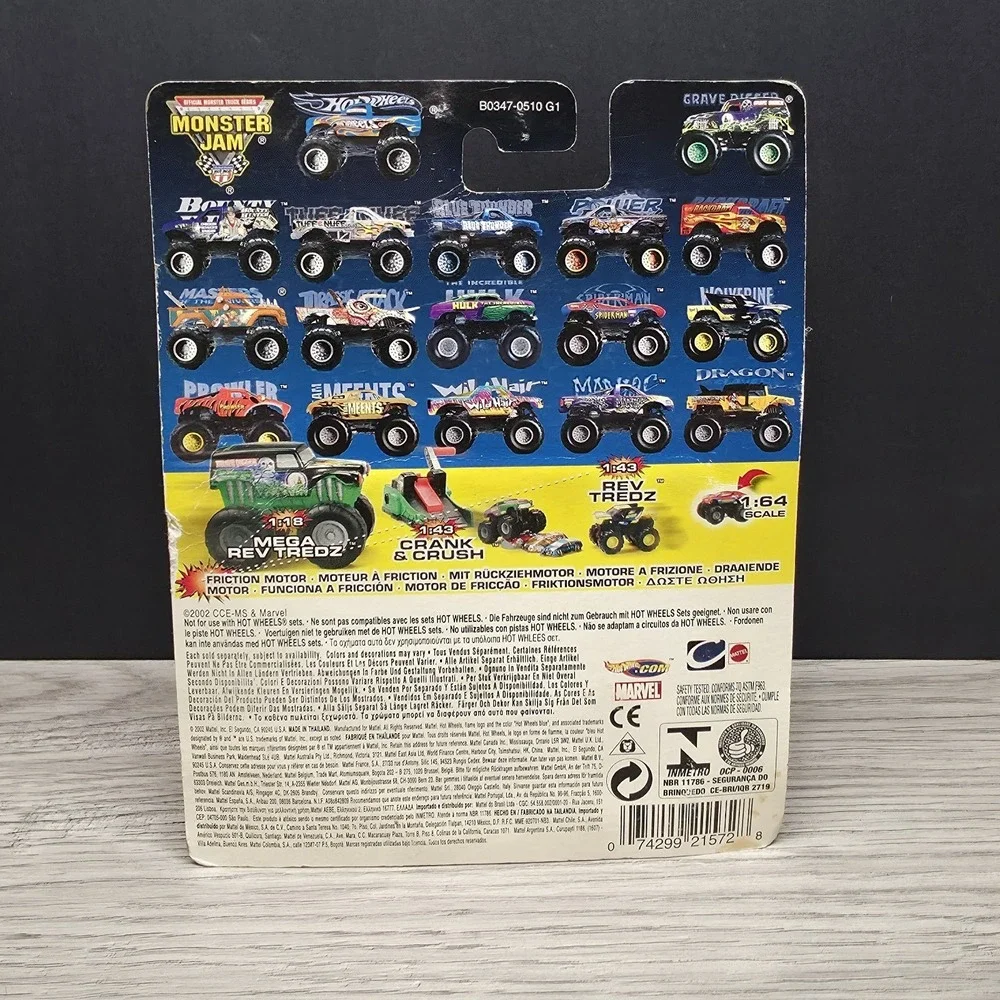 Hot Wheels Monster Jam - Master of the Universe - Metal Collection - Unopened